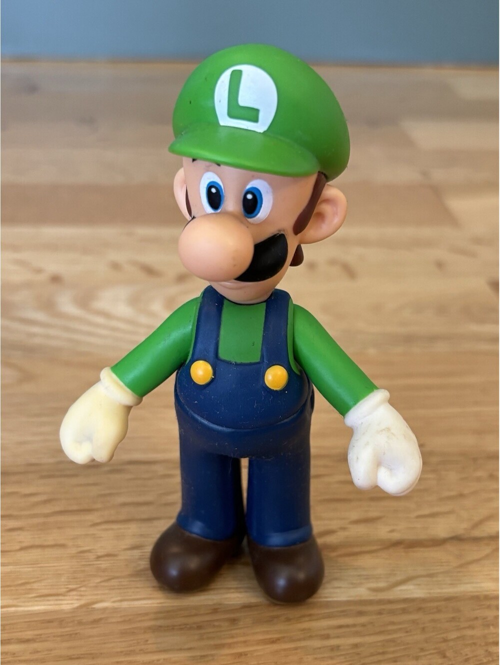 2008 Official Nintendo Super Mario Bros. Luigi 5" Action Figure Collection Popco